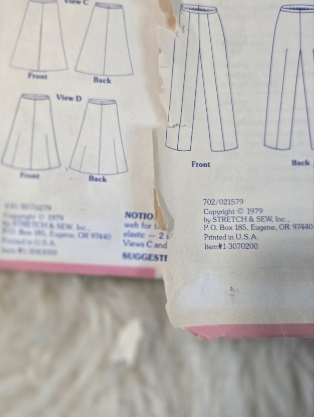 Vintage 70's Stretch & Sew Sewing Pattern Bundle - image 4